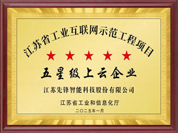 五星級上云企業(yè)